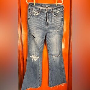 Women’s American Eagle Super High Rise Flare Jeans